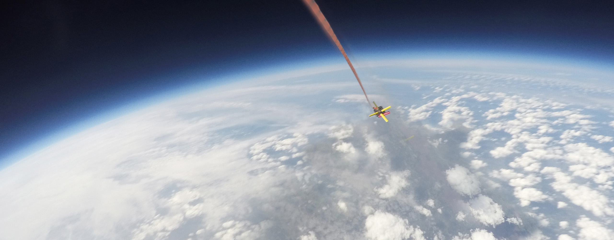 Kitsat in stratosphere