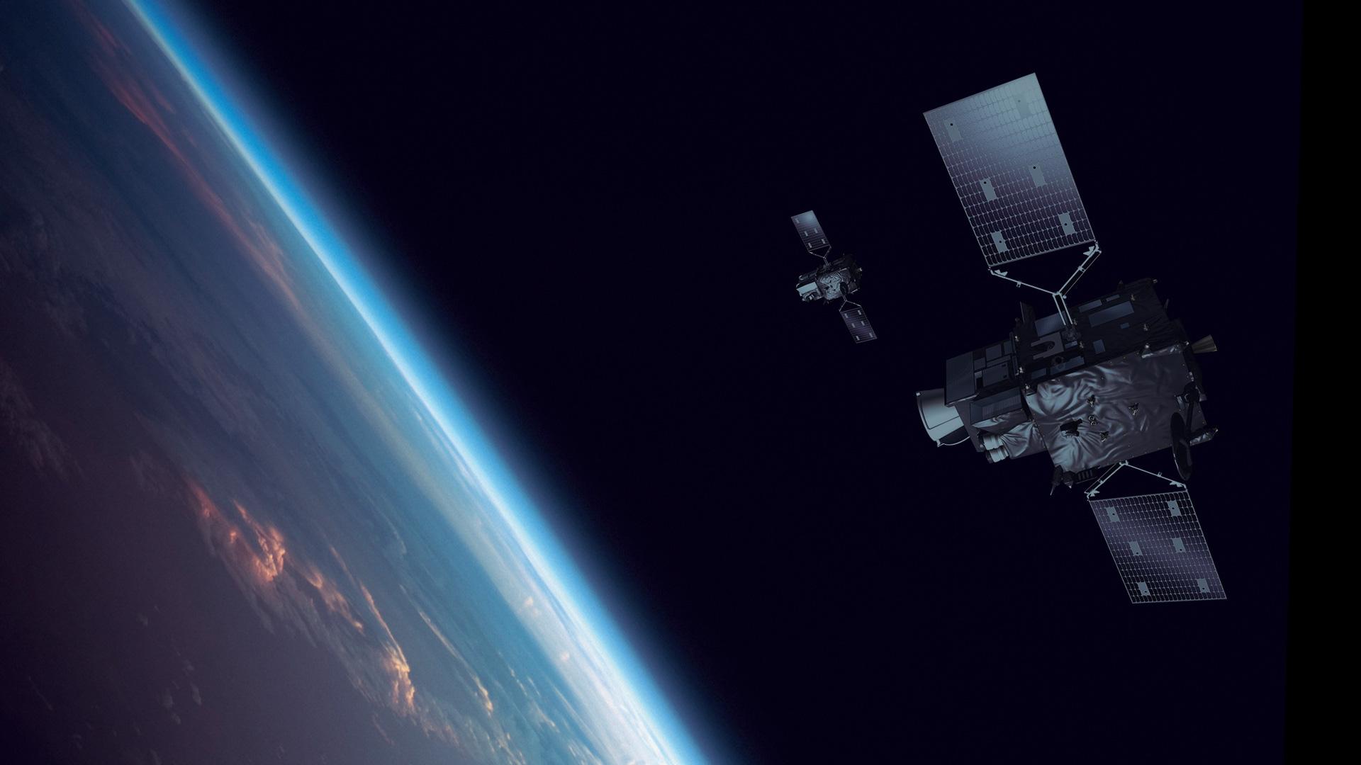 MTG satellites in orbit (illiustration)