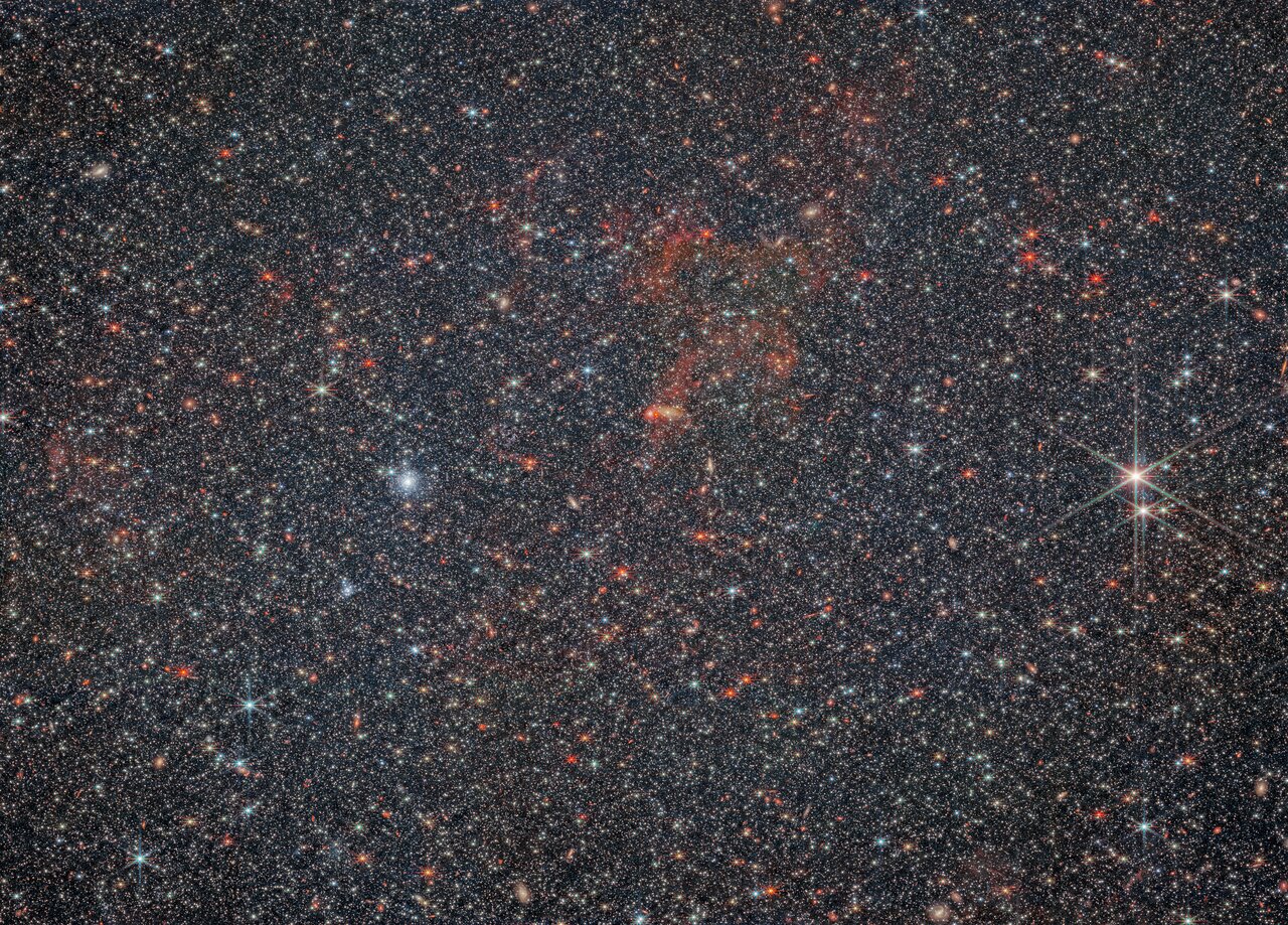 NGC 6822 seen by JWST NIRCam