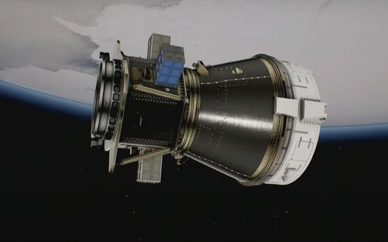 Vega's upper stage called AVUM (Arianespace)