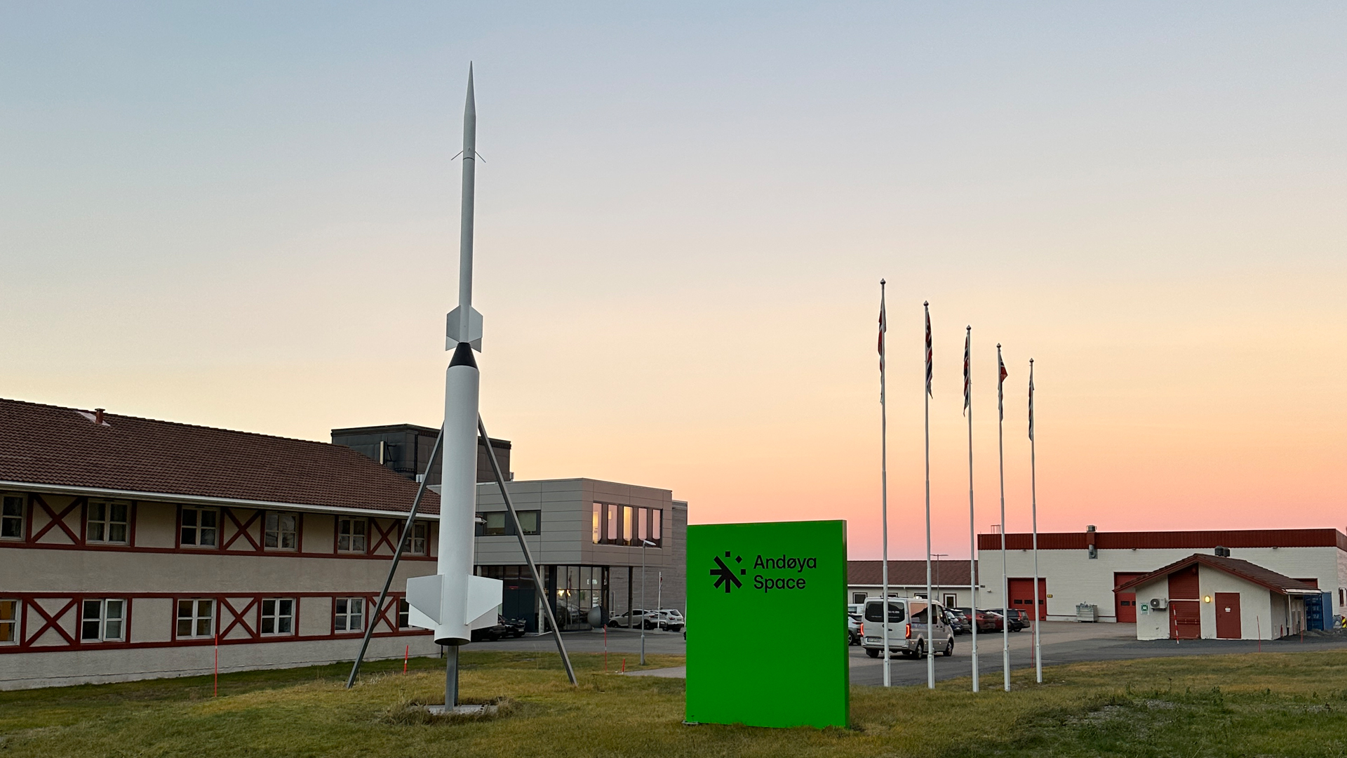 Outside view of the Andoya space