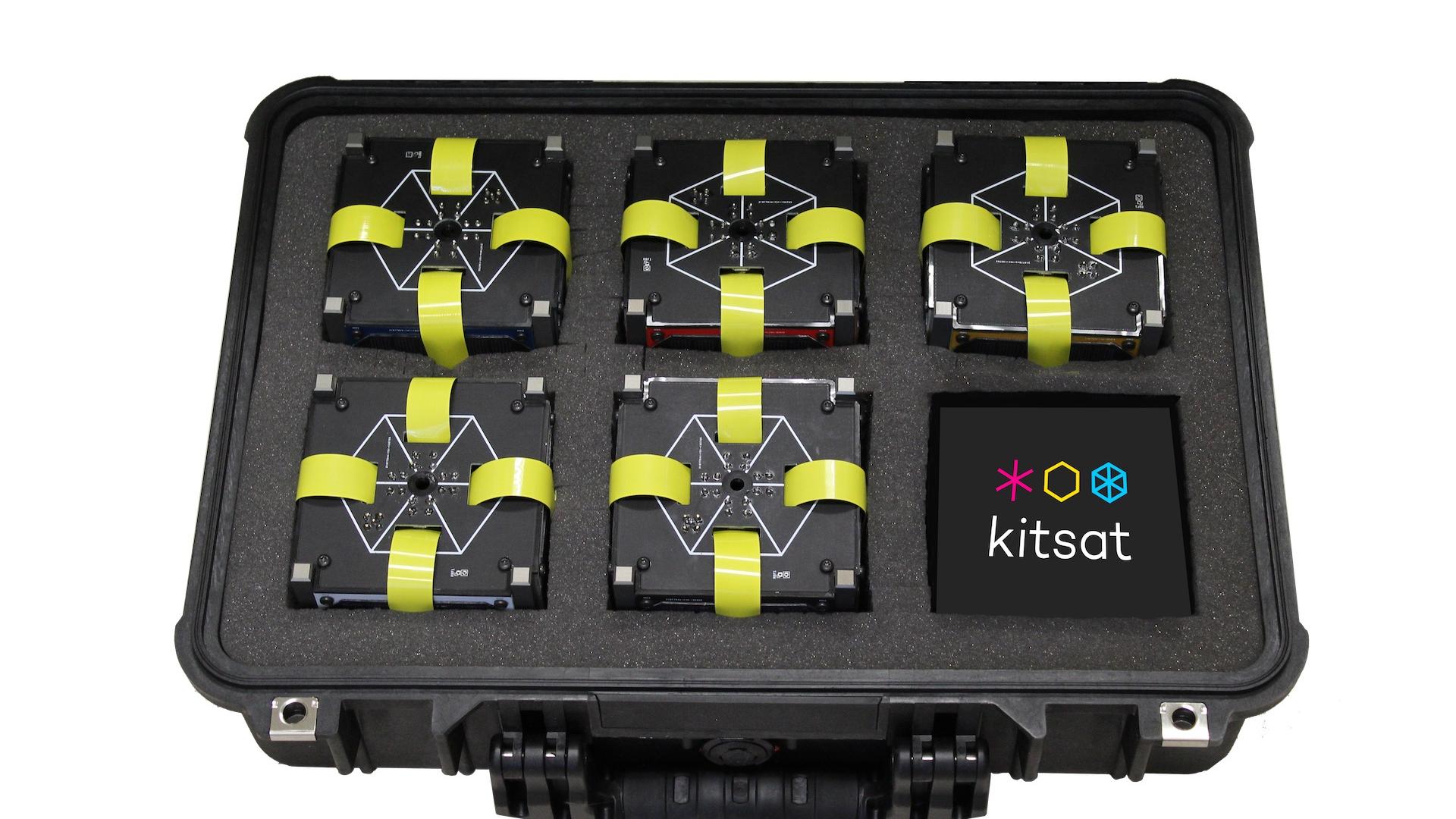 Set of 5 Kitsat satellites