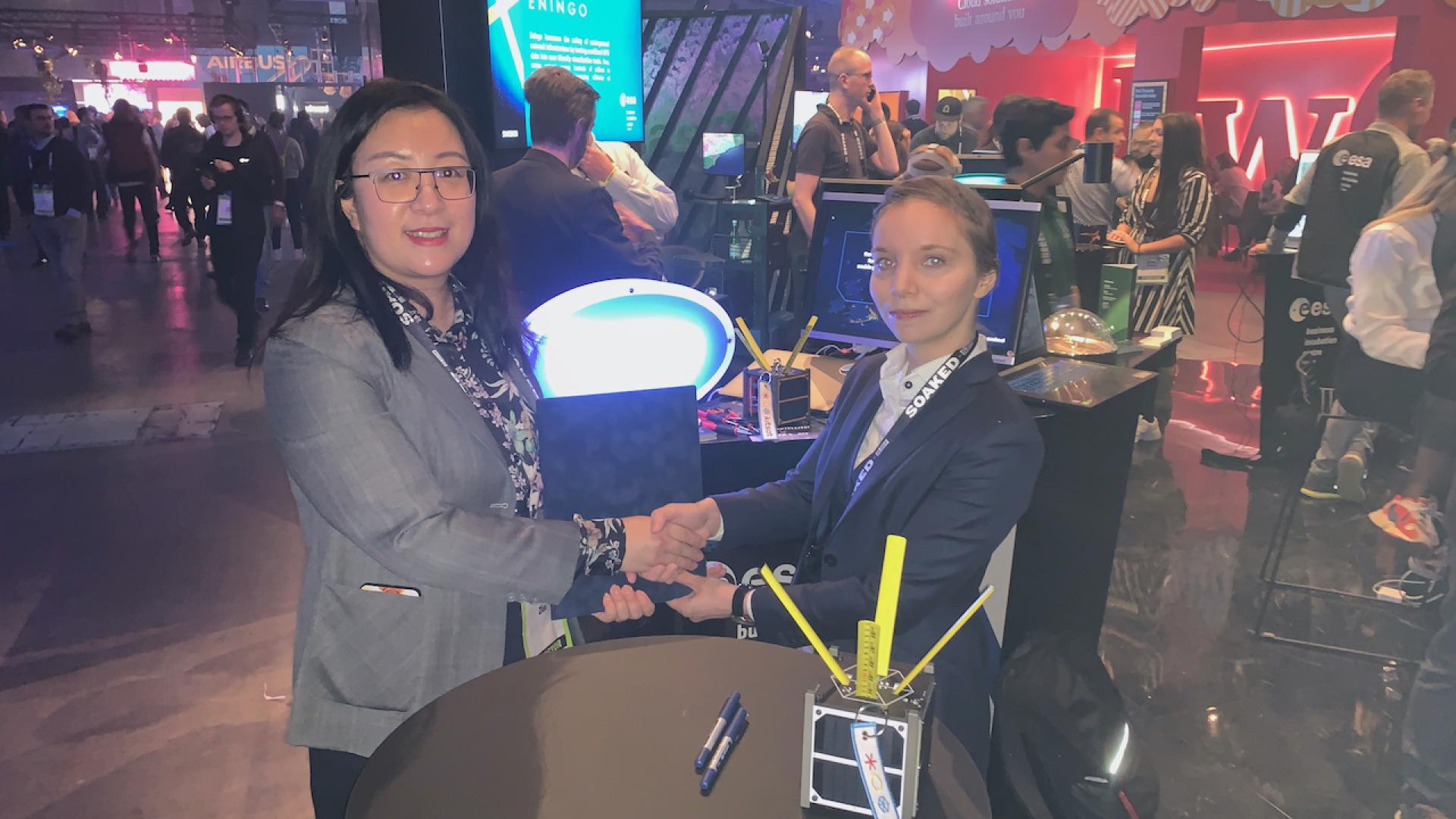 Li Zhao ja Tessa Nikander