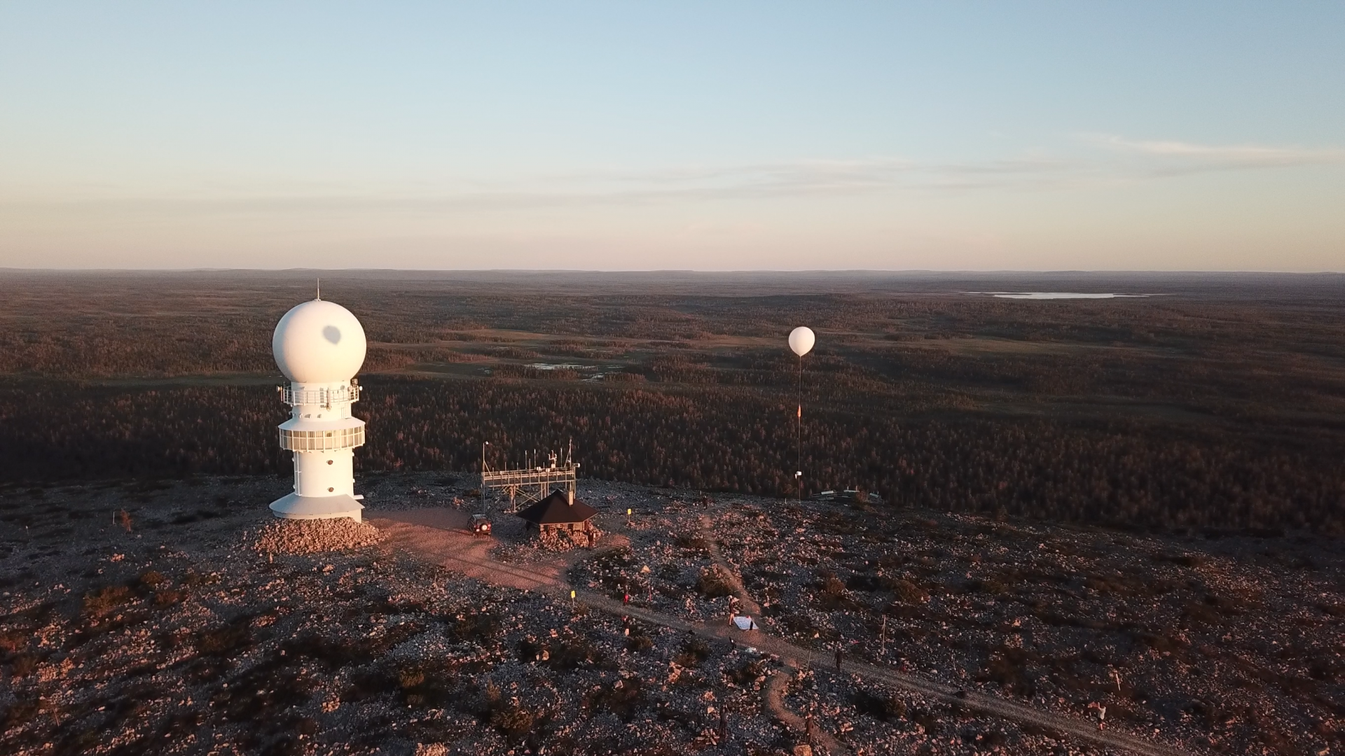 Kitsat raises at Luosto