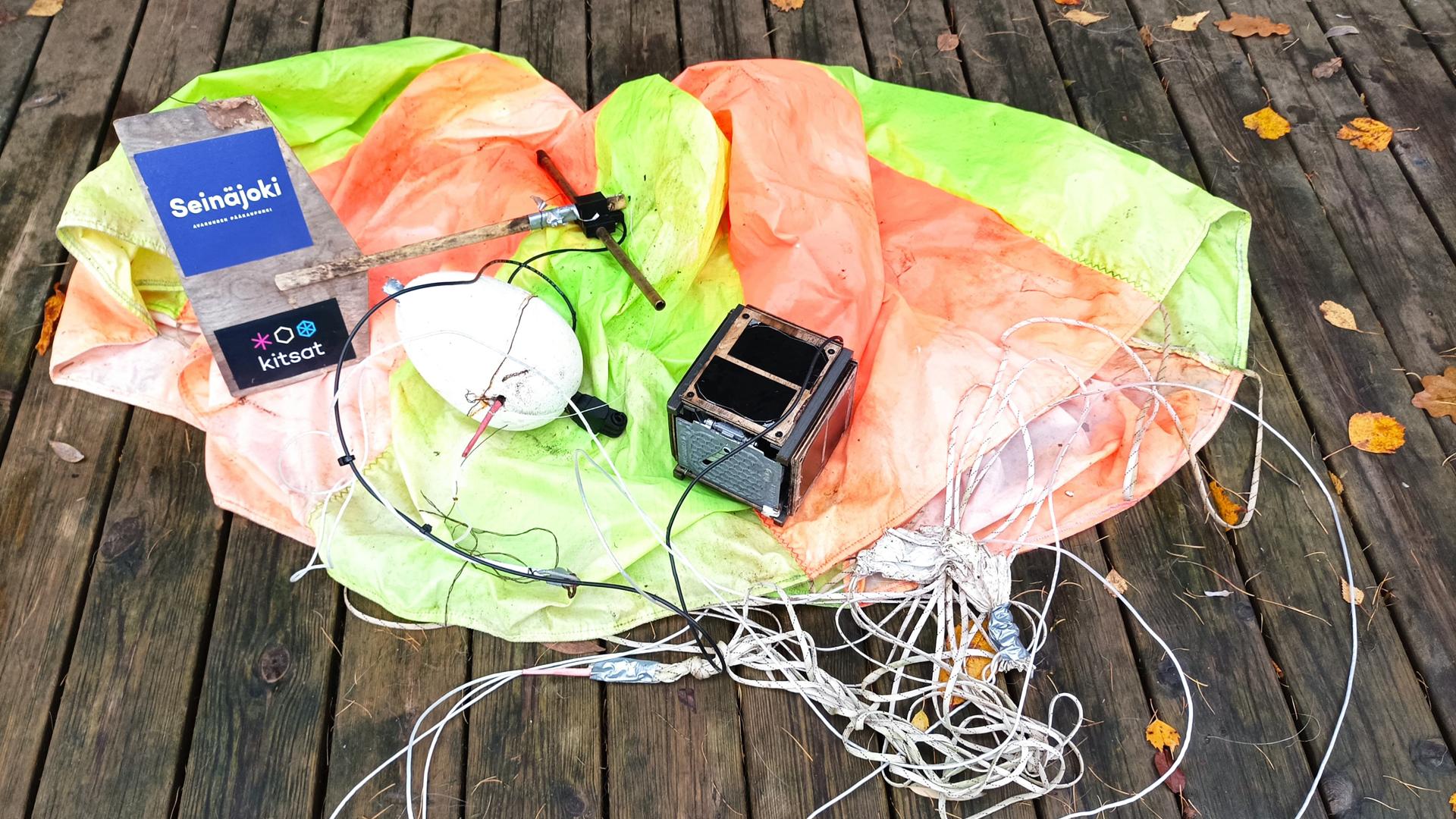 Woodsat test model found