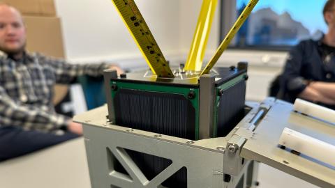 Kitsat tested with a CubeSat pod